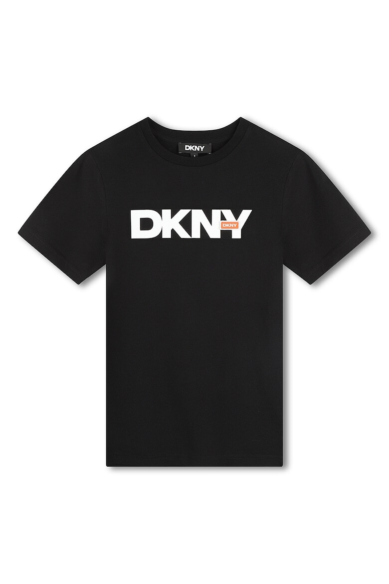 DKNY Памучна тениска с лого - Pepit.bg