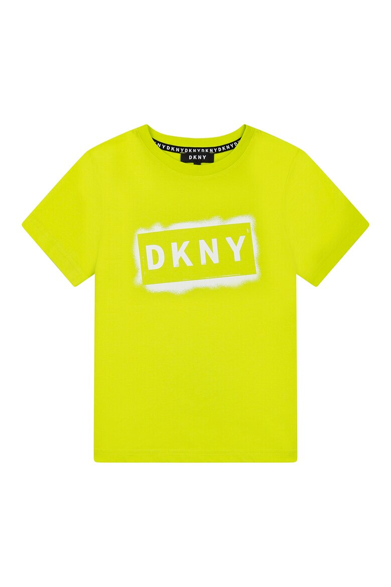 DKNY Памучна тениска с лого - Pepit.bg