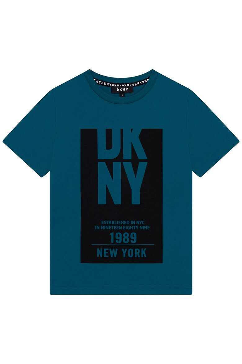 DKNY Памучна тениска с лого - Pepit.bg