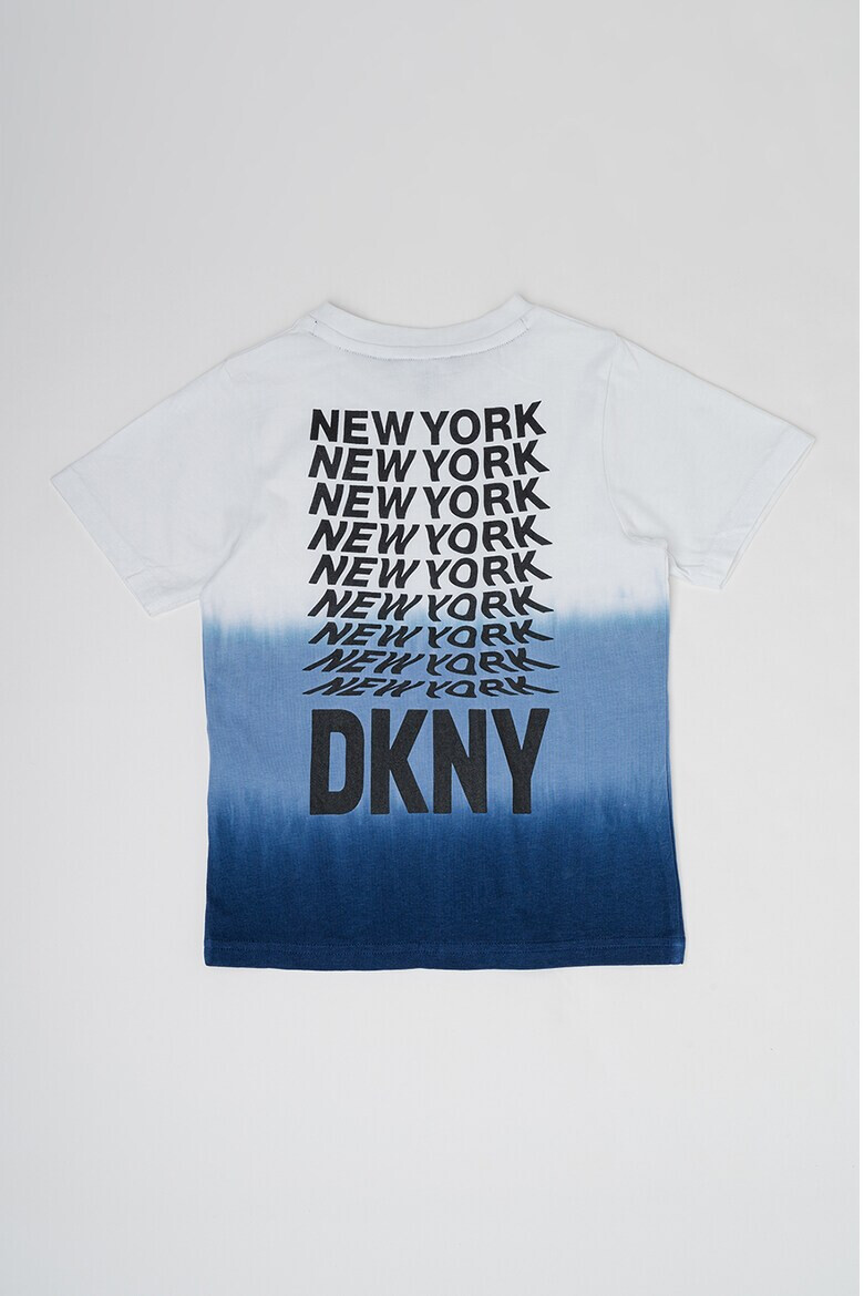DKNY Памучна тениска с надпис - Pepit.bg