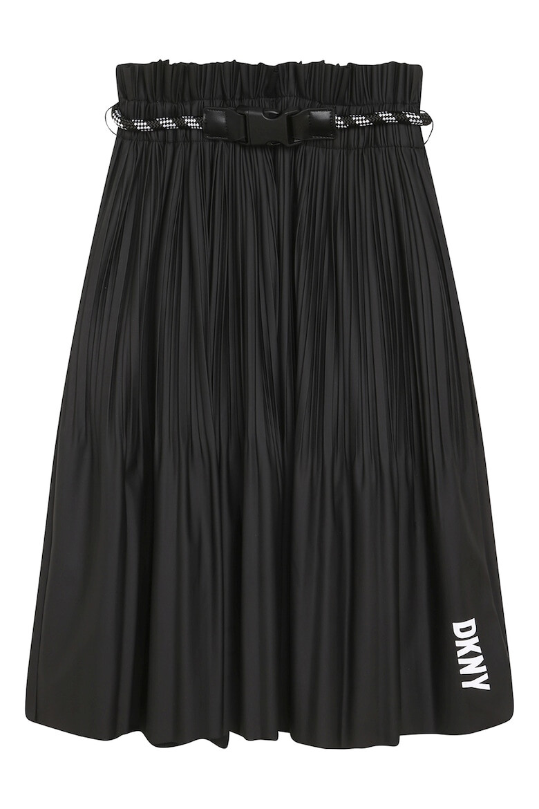 DKNY Плисирана пола с колан - Pepit.bg