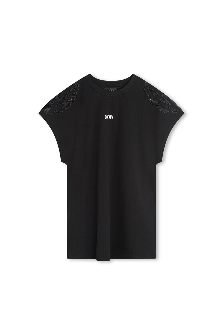 DKNY Рокля тип тениска с бродерии - Pepit.bg