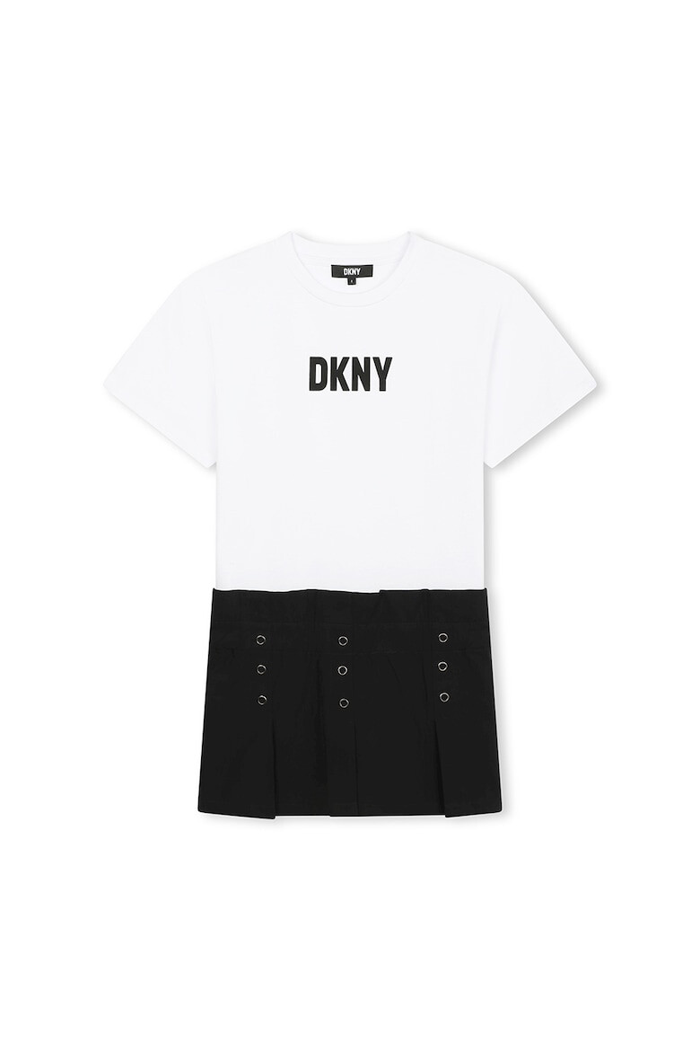 DKNY Рокля тип тениска с дизайн 2 в 1 - Pepit.bg