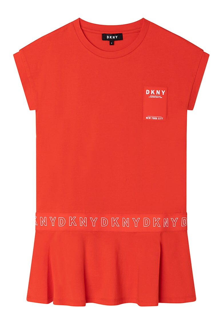 DKNY Рокля тип тениска с лого - Pepit.bg