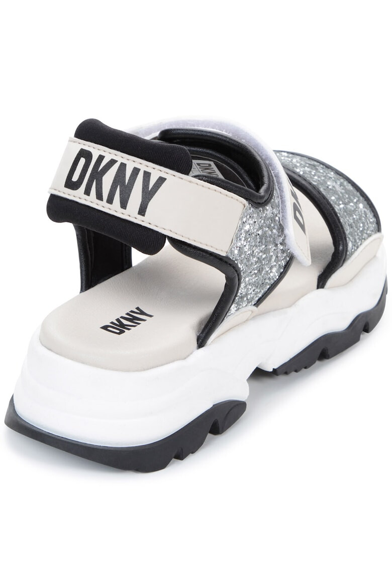 DKNY Сандали с велкро и бляскави елементи - Pepit.bg