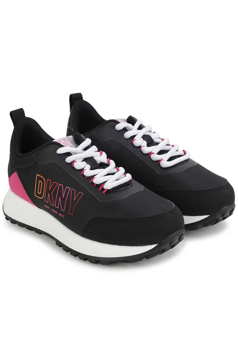 DKNY Спортни обувки с еко кожа и текстил - Pepit.bg