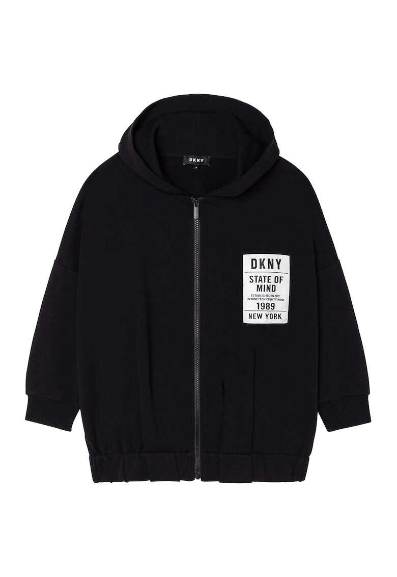 DKNY Суитшърт с цип и лого - Pepit.bg