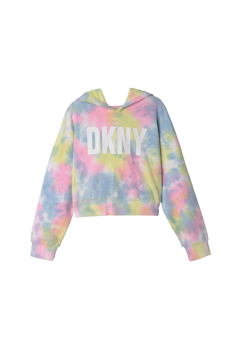 DKNY Суитшърт с хоризонтален меланж - Pepit.bg