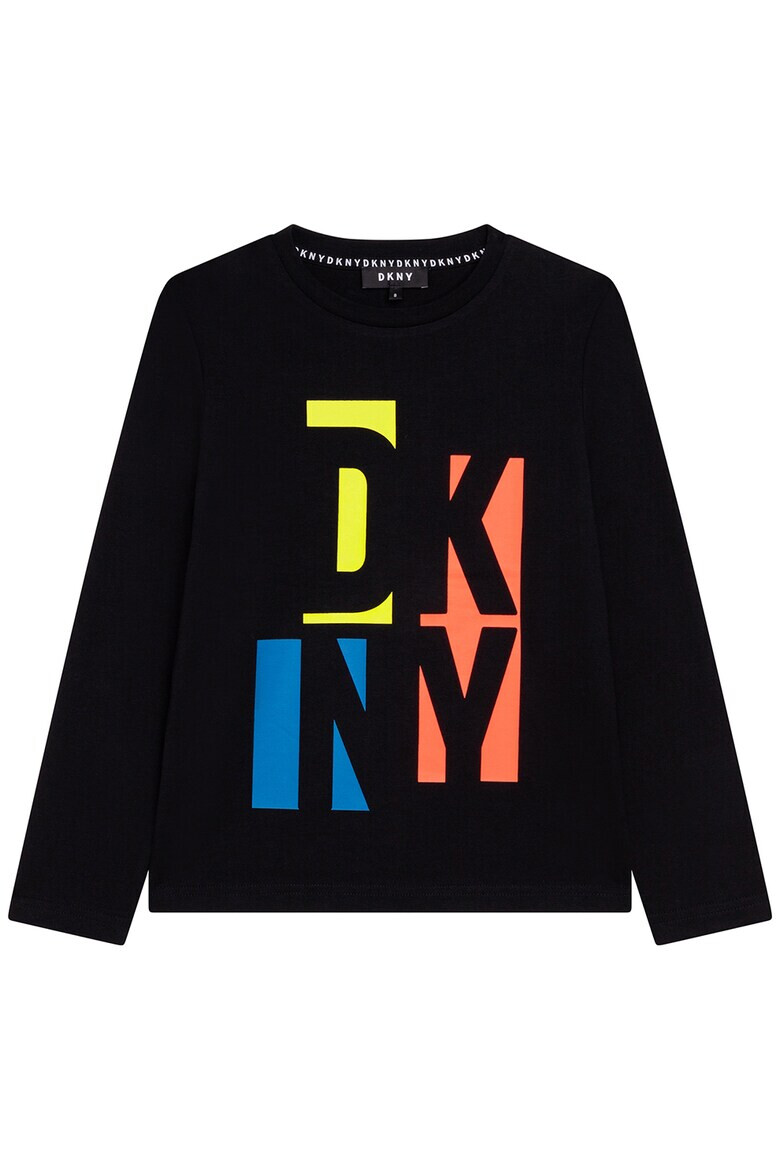 DKNY Суитшърт с контрастно лого - Pepit.bg