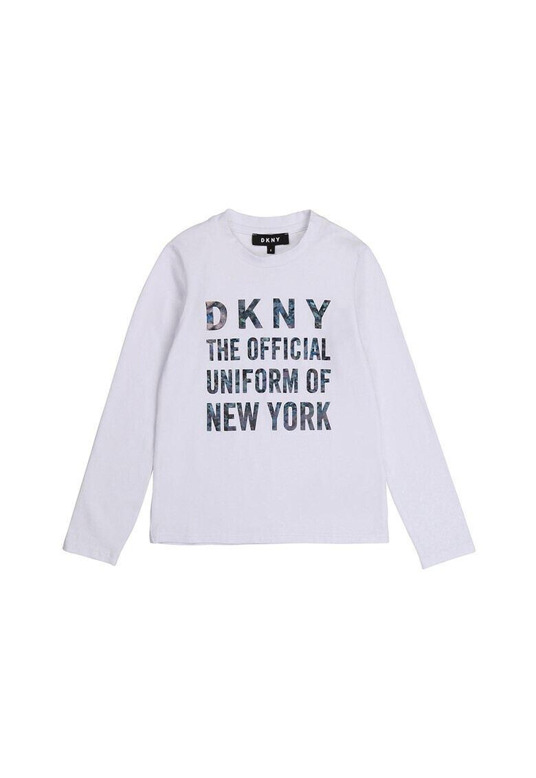 DKNY Суитшърт с овално деколте - Pepit.bg
