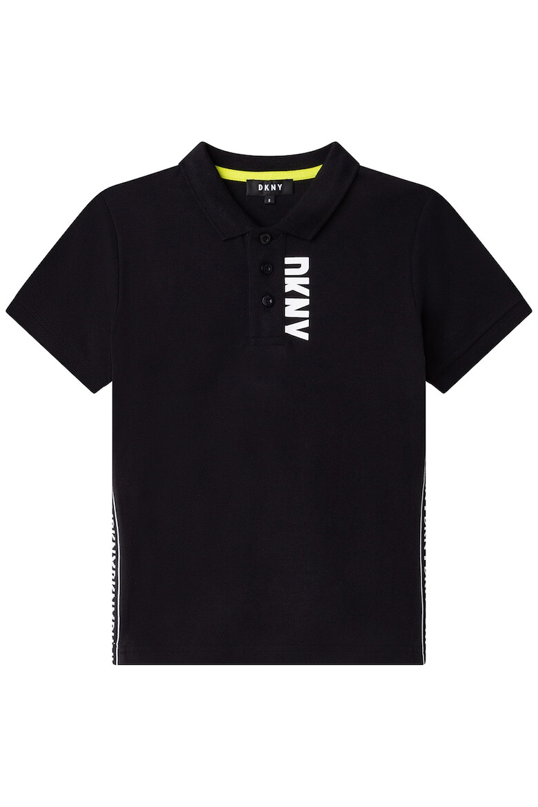 DKNY Тениска с яка и лого - Pepit.bg