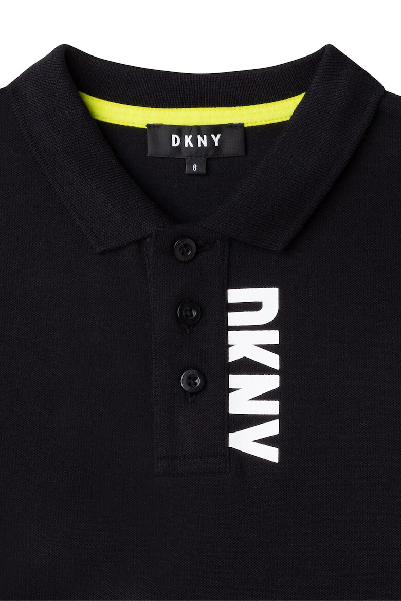 DKNY Тениска с яка и лого - Pepit.bg