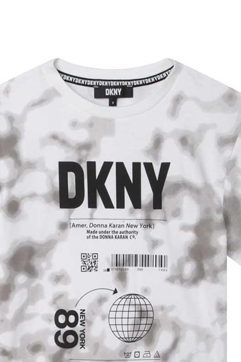 DKNY Тениска с хоризонтален меланж - Pepit.bg