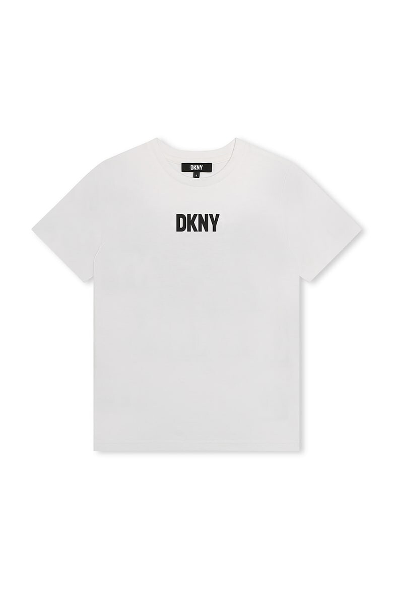 DKNY Тениска с лого и фотопринт - Pepit.bg