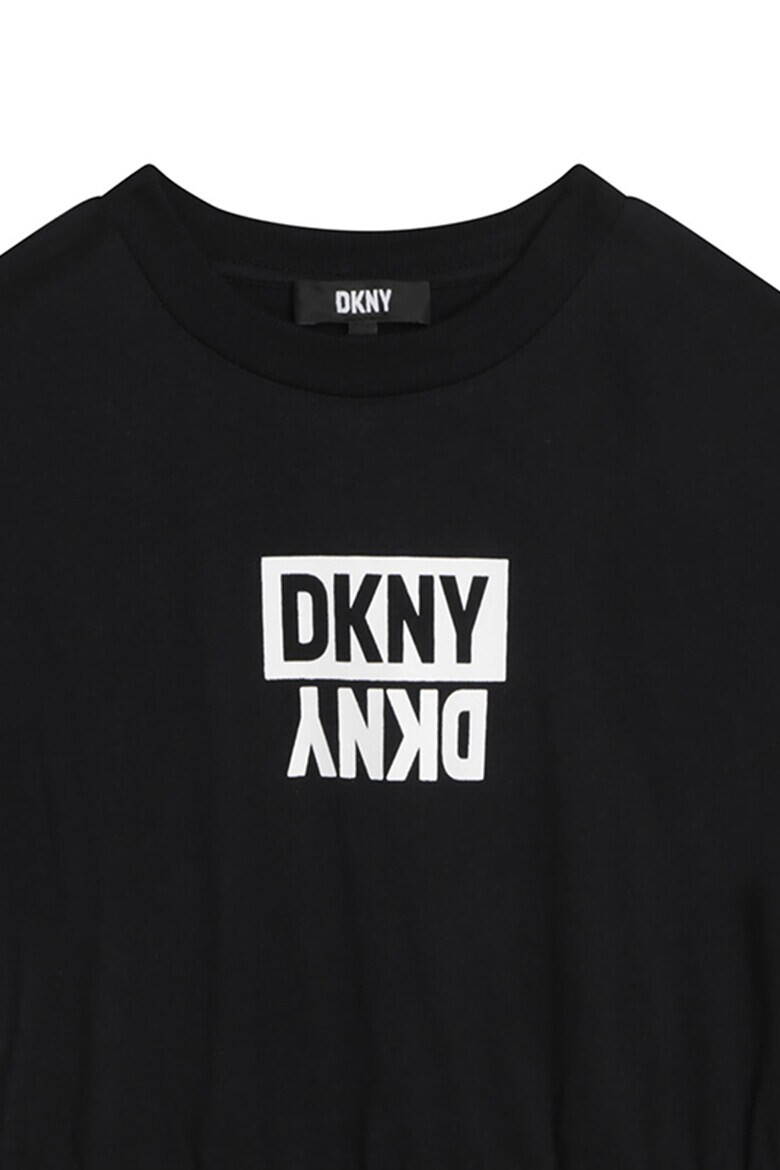 DKNY Тениска с лого и ръкави тип прилеп - Pepit.bg