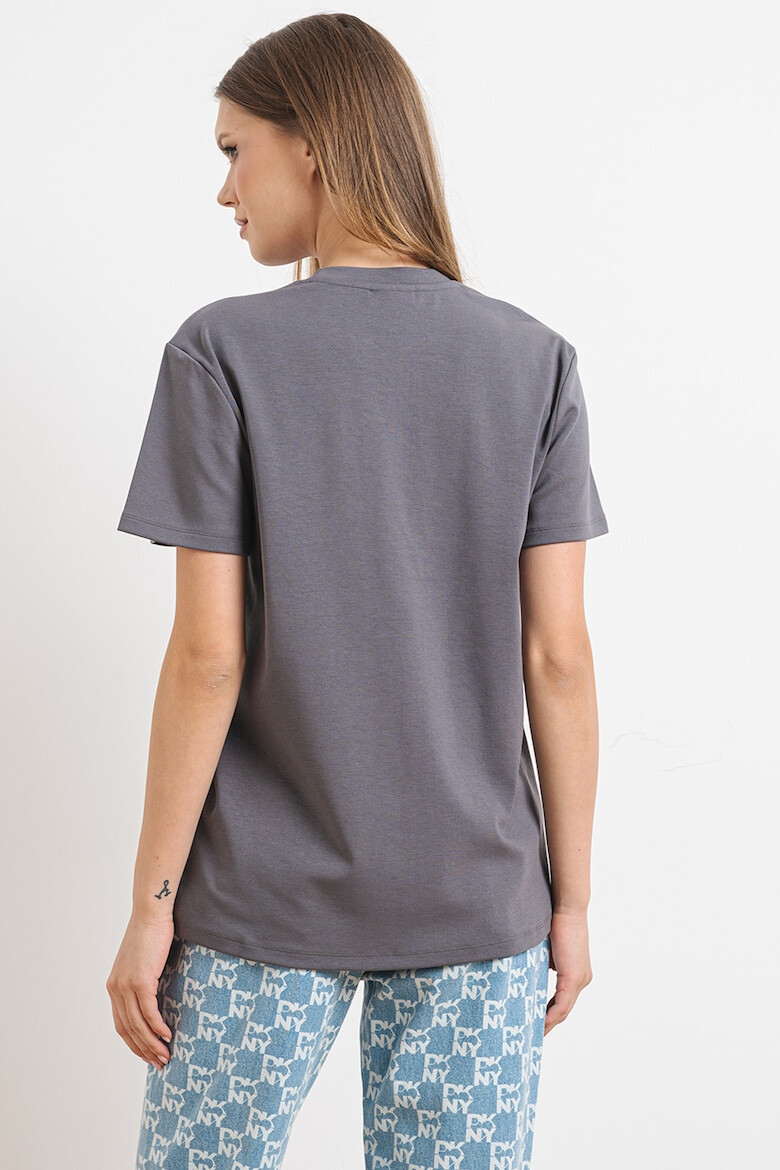 DKNY Тениска с модал с лого - Pepit.bg
