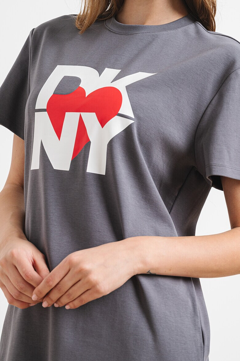 DKNY Тениска с модал с лого - Pepit.bg