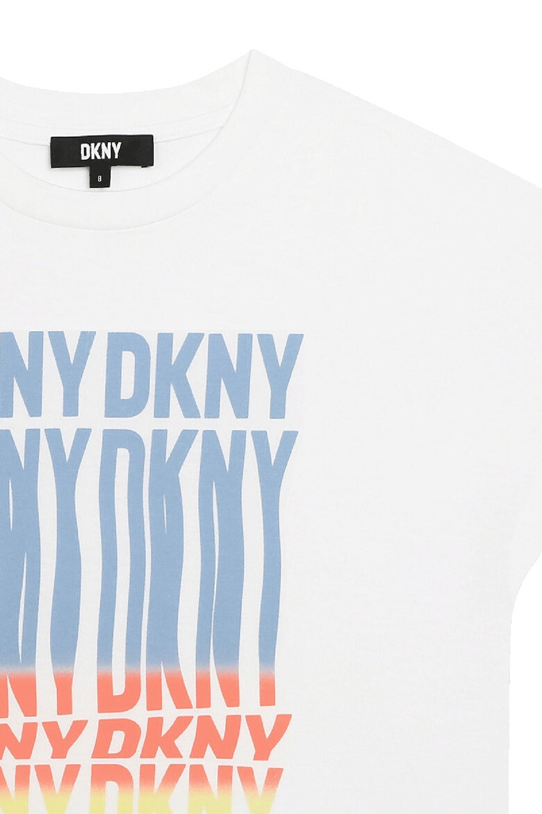 DKNY Тениска с памук и лого - Pepit.bg