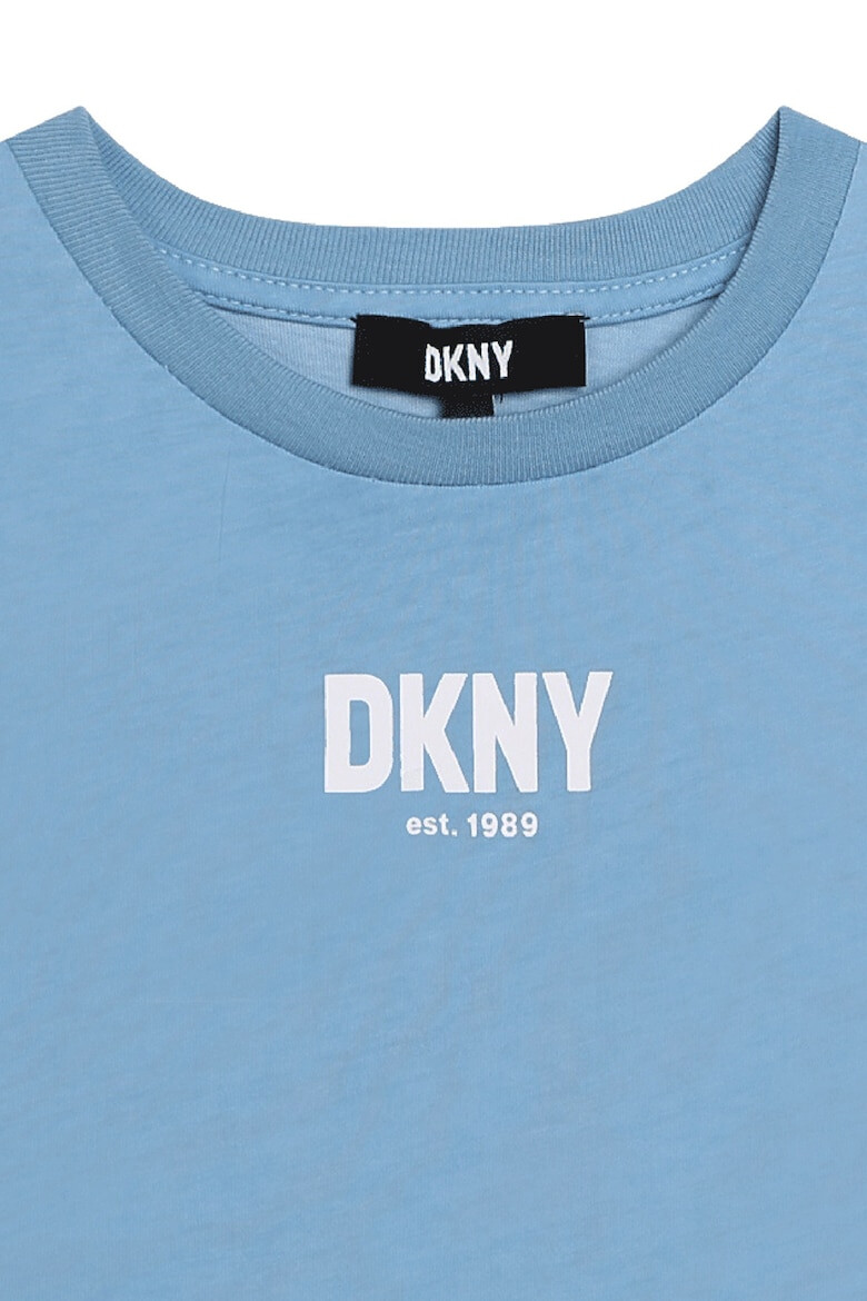 DKNY Тениска с цветен блок и лого - Pepit.bg