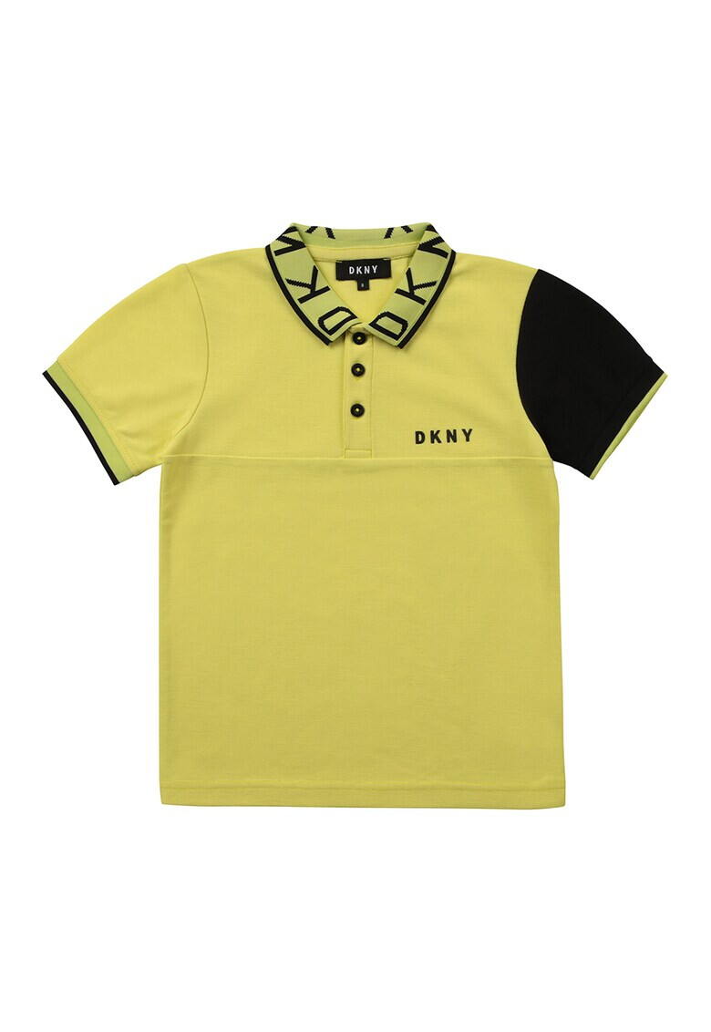 DKNY Тениска с яка и лого - Pepit.bg