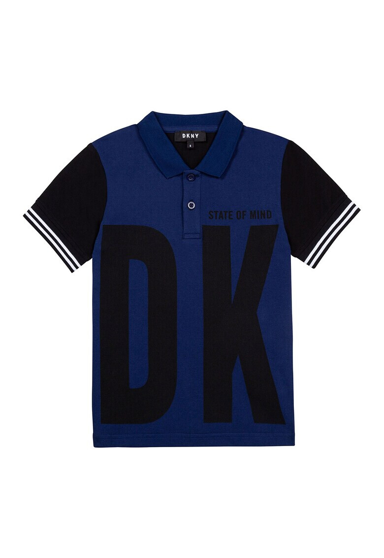 DKNY Тениска с яка и лого - Pepit.bg