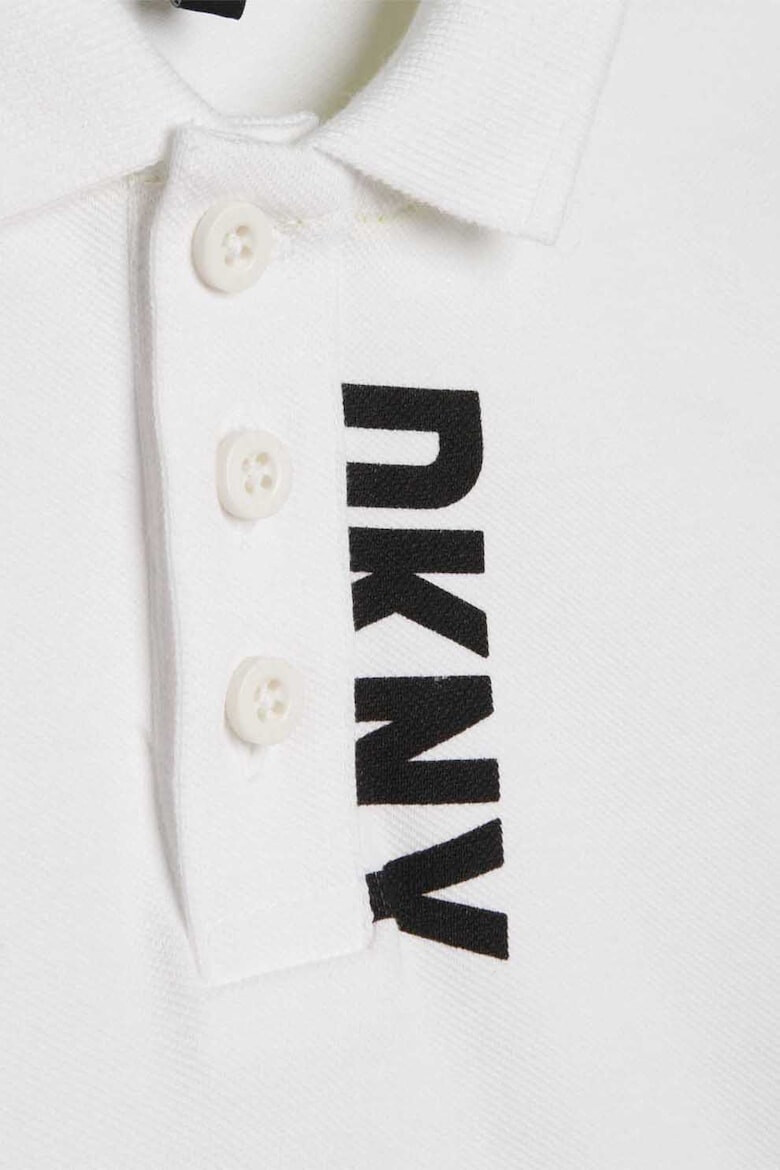 DKNY Тениска с яка и лого - Pepit.bg