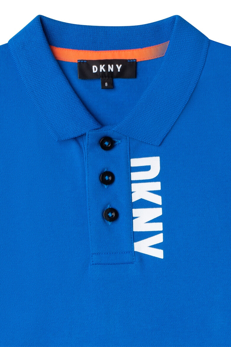 DKNY Тениска с яка и лого - Pepit.bg