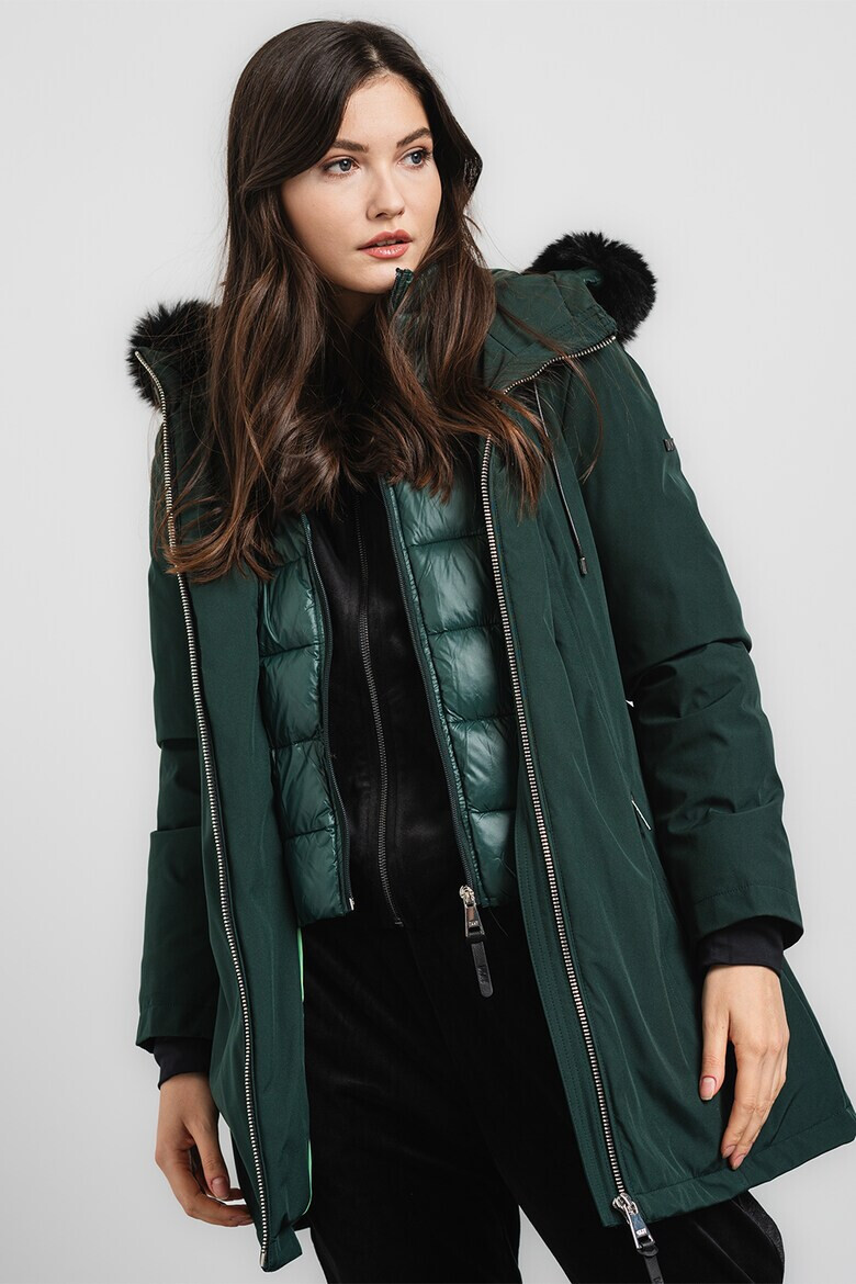 DKNY Зимно яке с качулка - Pepit.bg