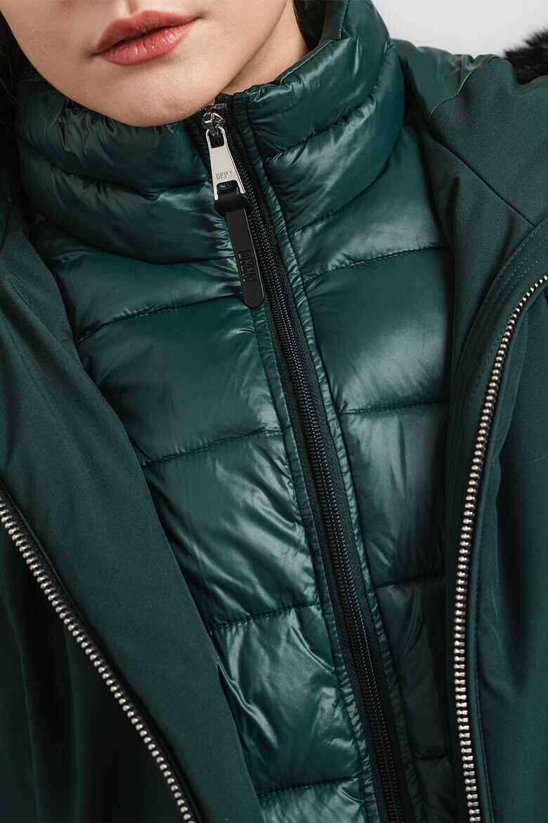 DKNY Зимно яке с качулка - Pepit.bg