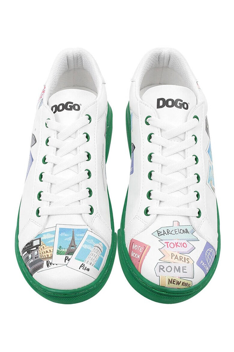 DOGO SHOES Спортни обувки от еко кожа с принт - Pepit.bg