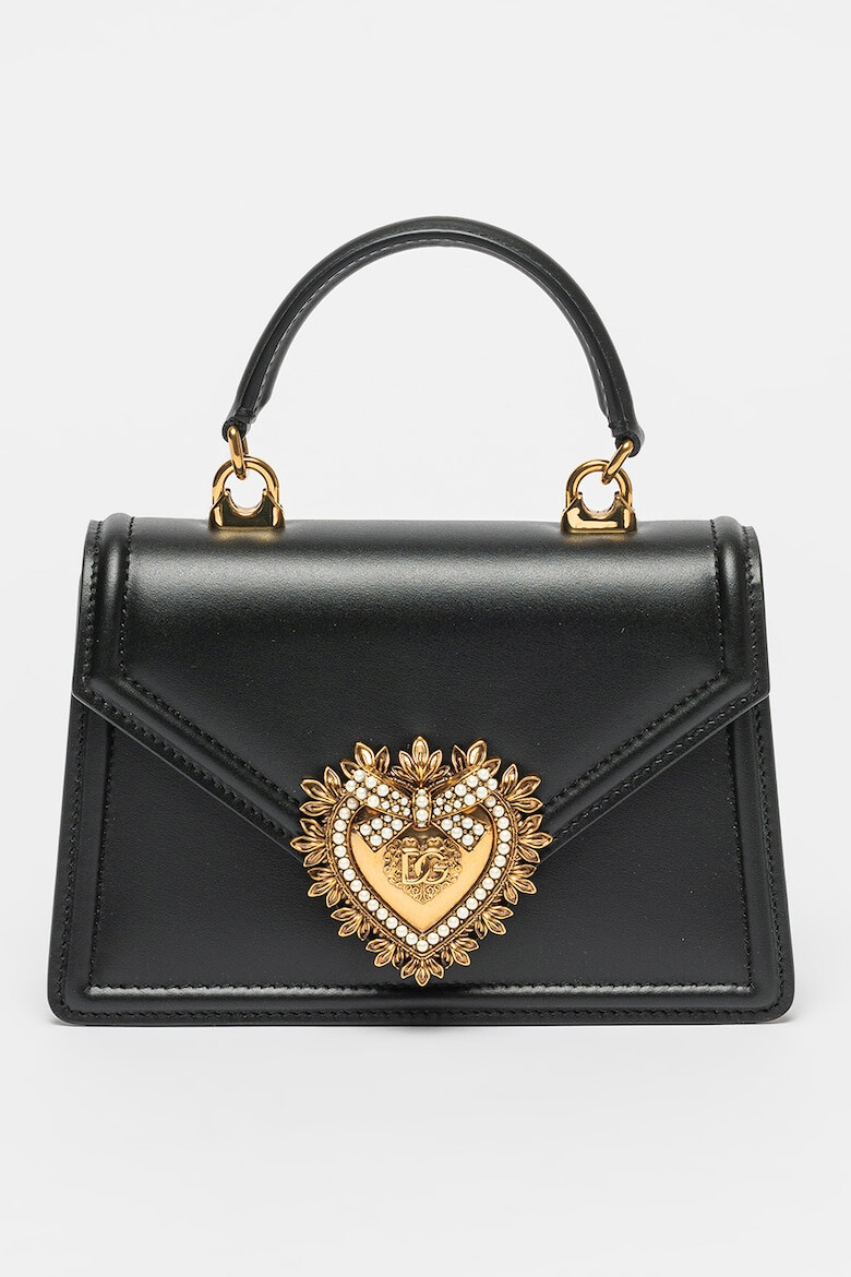 Dolce  Gabbana Кожена чанта с капаче - Pepit.bg