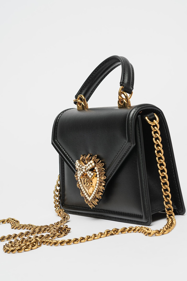 Dolce  Gabbana Кожена чанта с капаче - Pepit.bg