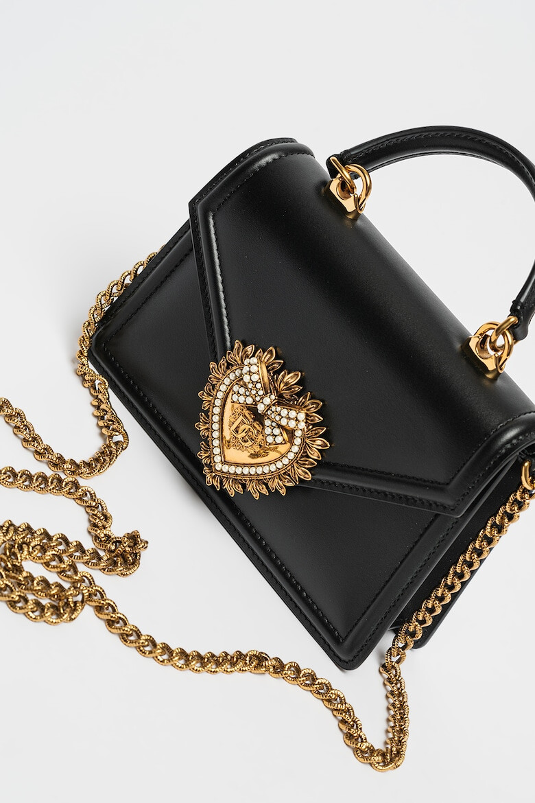 Dolce  Gabbana Кожена чанта с капаче - Pepit.bg