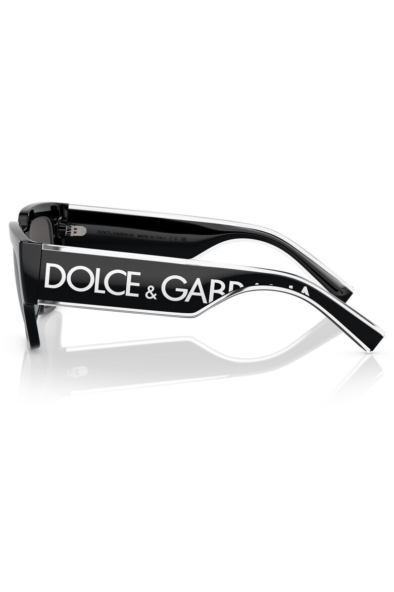 Dolce  Gabbana Уголемени слънчеви очила с лого - Черен - Pepit.bg