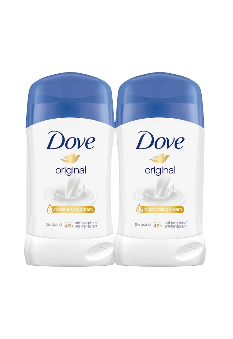 Dove Дезодорант стик Original 2 x 40 мл - Pepit.bg
