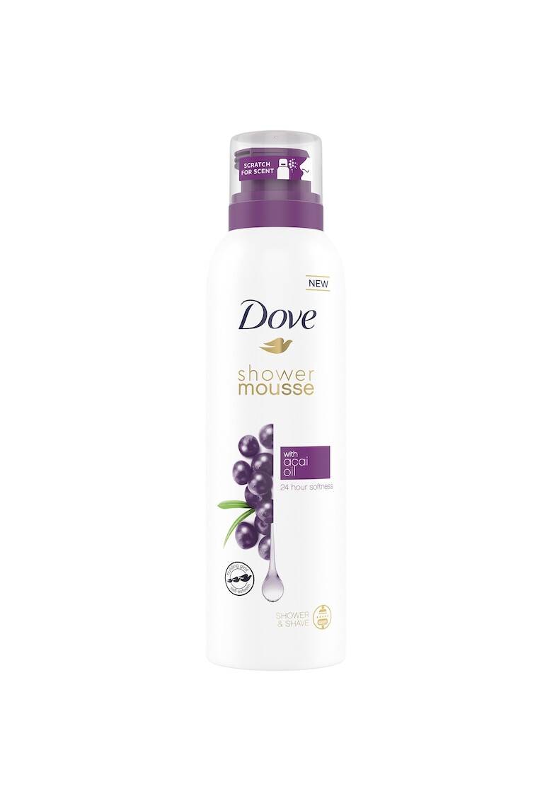 Dove Душ пяна Acai Oil 200 мл - Pepit.bg
