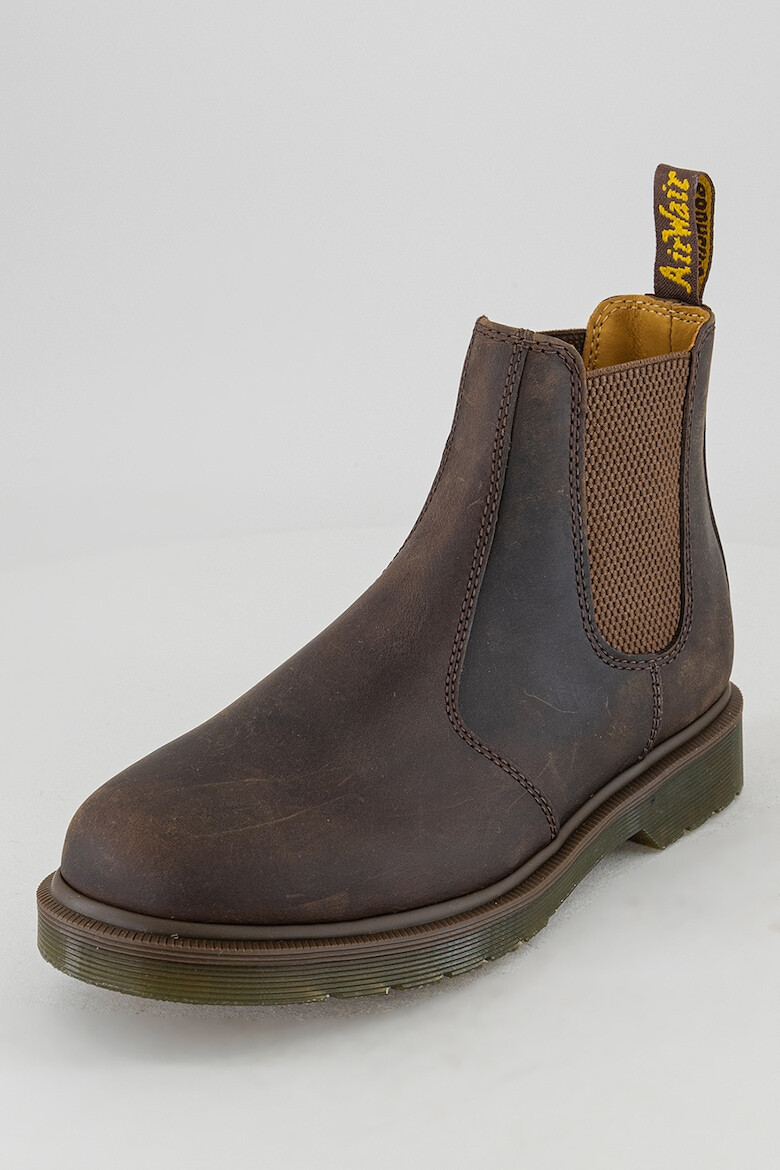 Dr Martens Кожени боти 2976 Chelsea с текстил - Pepit.bg