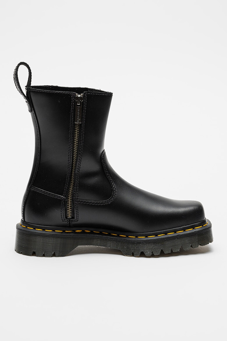 Dr Martens Кожени боти Amaayah - Черен - Pepit.bg