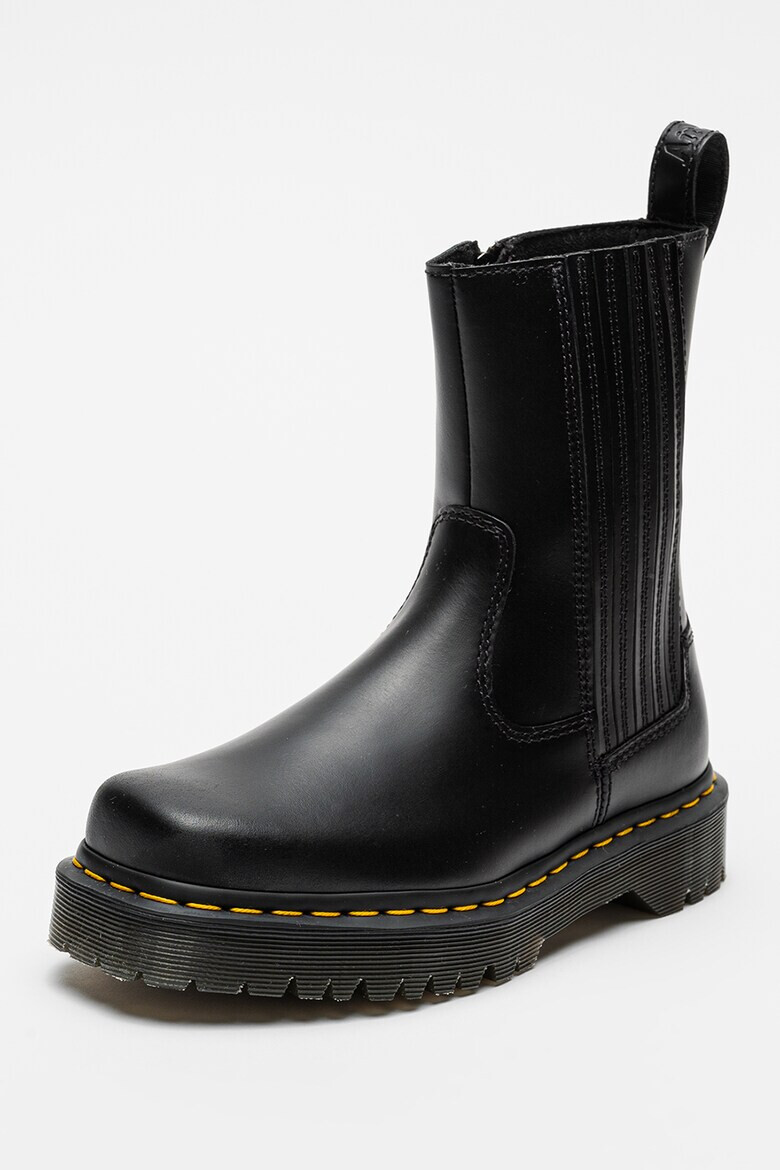 Dr Martens Кожени боти Amaayah - Черен - Pepit.bg