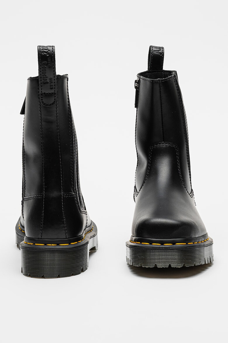 Dr Martens Кожени боти Amaayah - Черен - Pepit.bg