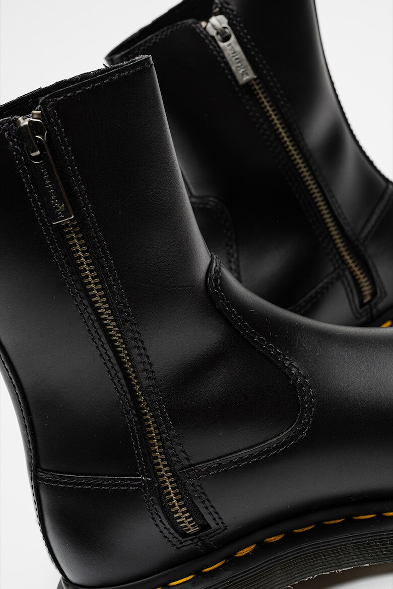 Dr Martens Кожени боти Amaayah - Черен - Pepit.bg