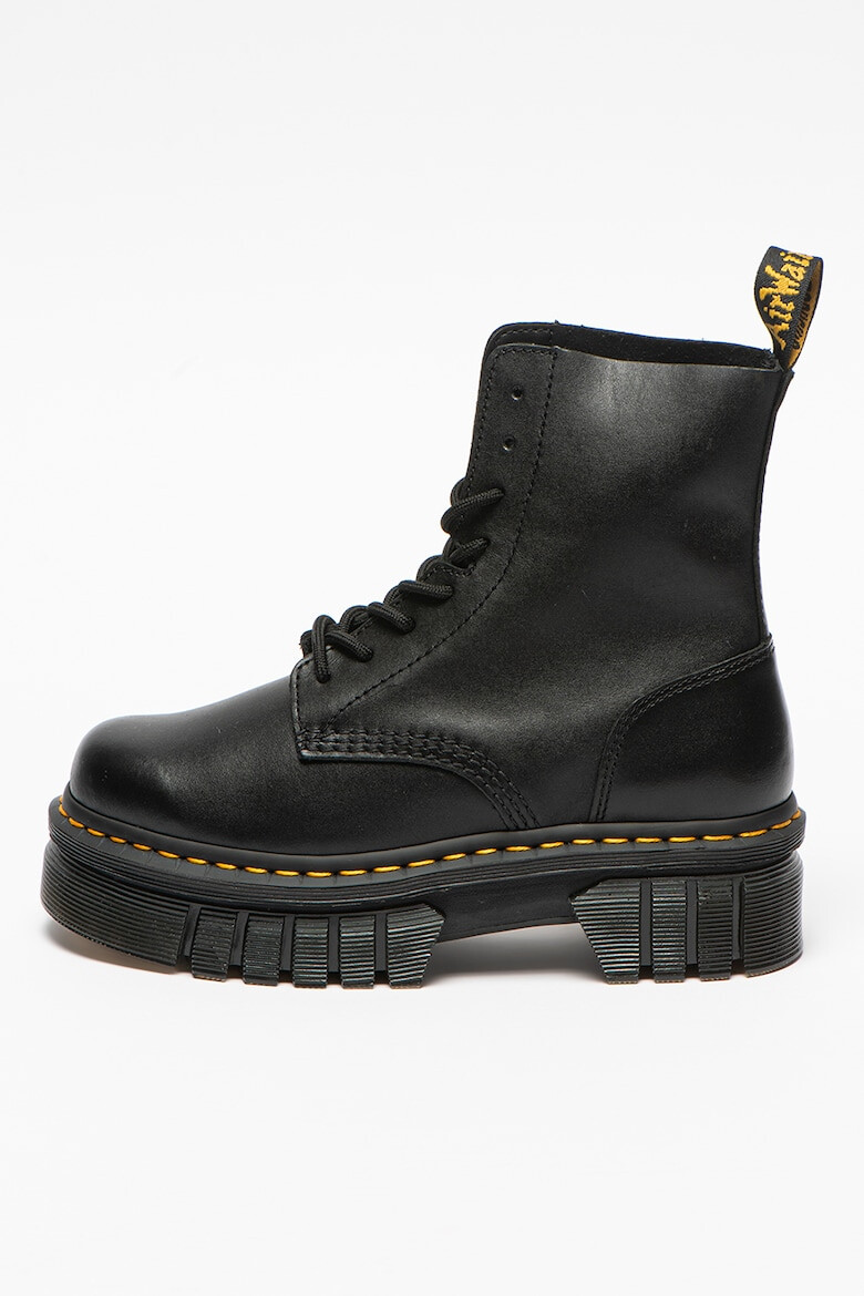 Dr Martens Кожени боти Audrick с контрасти - Pepit.bg