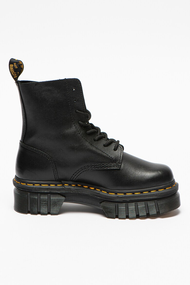 Dr Martens Кожени боти Audrick с контрасти - Pepit.bg