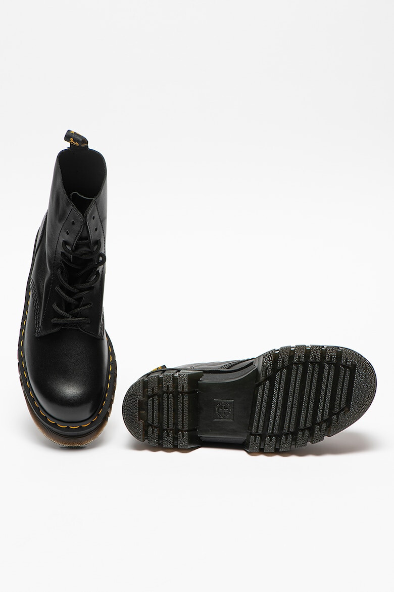 Dr Martens Кожени боти Audrick с контрасти - Pepit.bg