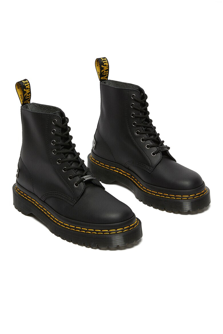 Dr. Martens Кожени боти Bex с лого - Pepit.bg