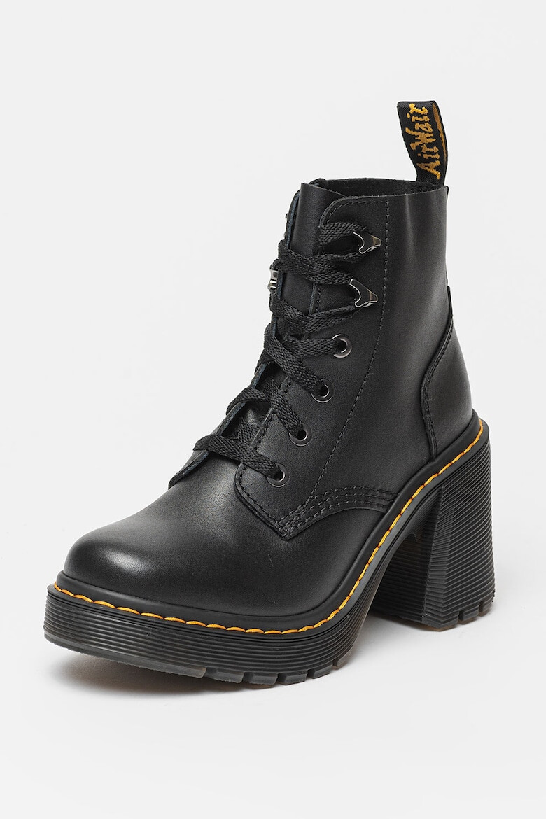 Dr Martens Кожени боти Jesy с връзка - Pepit.bg