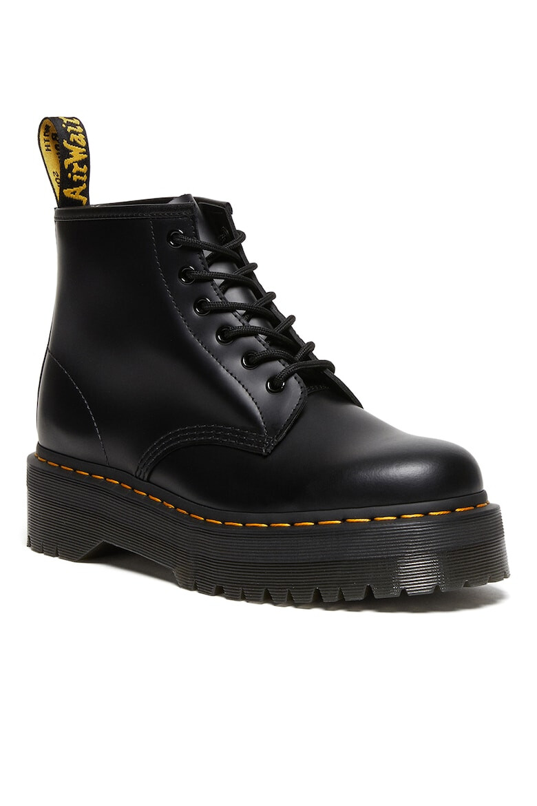 Dr Martens Кожени боти с връзки - Pepit.bg