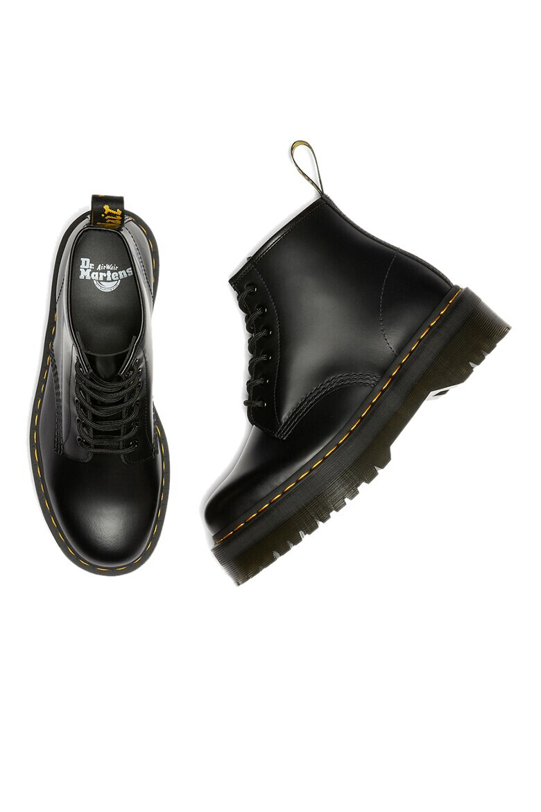 Dr Martens Кожени боти с връзки - Pepit.bg