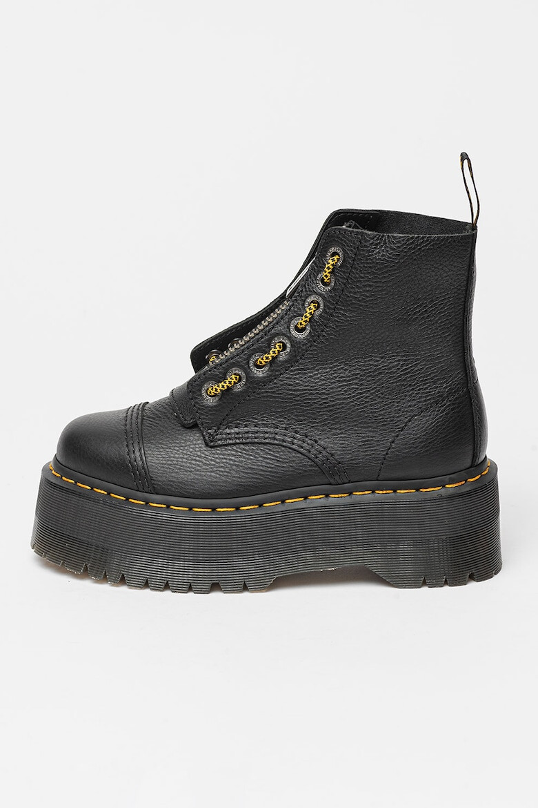 Dr Martens Кожени боти Sinclair Max с равна платформа - Pepit.bg