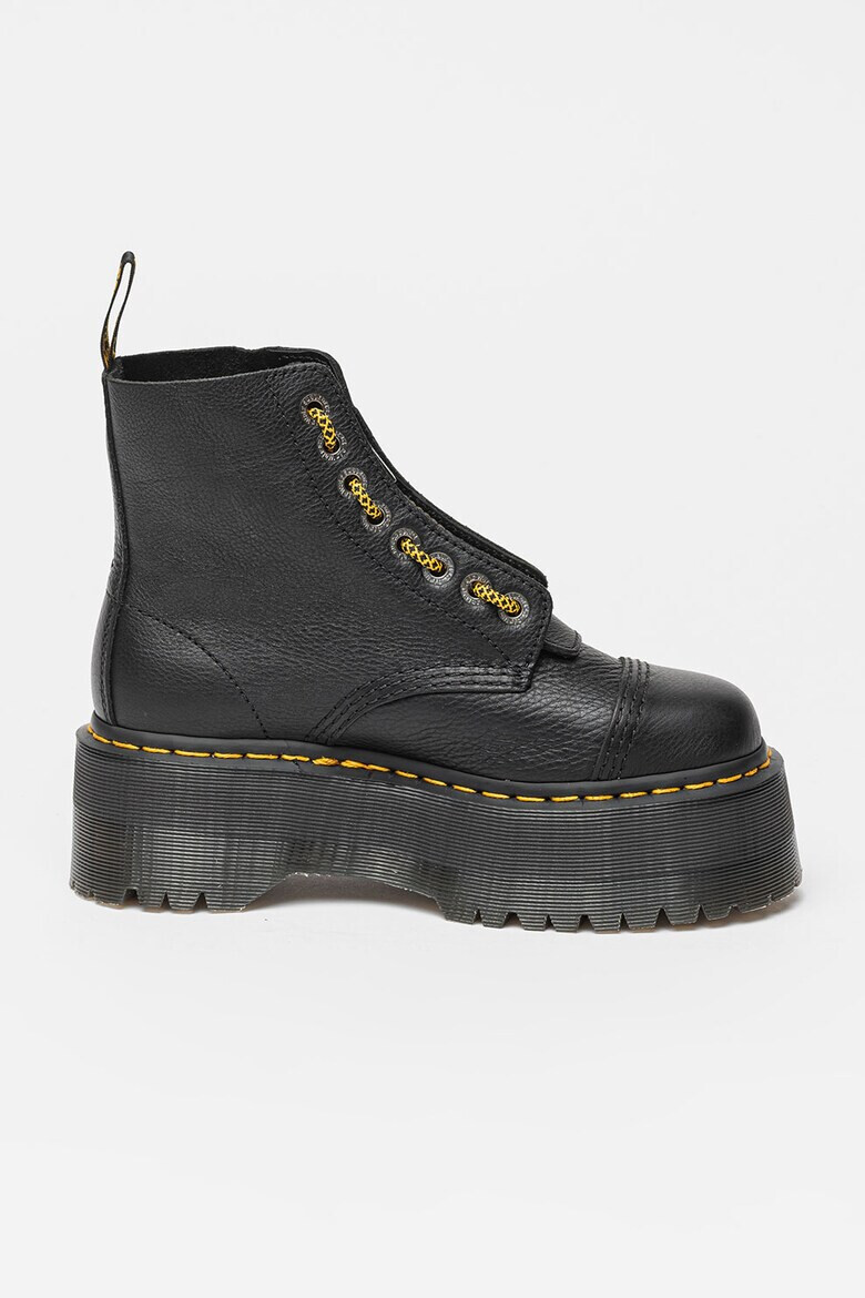 Dr Martens Кожени боти Sinclair Max с равна платформа - Pepit.bg